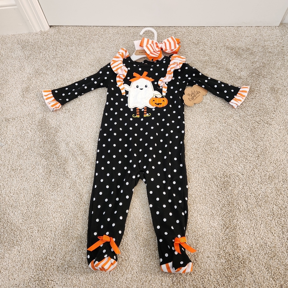 New with tags! Adorable Baby Girl's Halloween Outfit size 9M